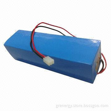 48V 10Ah LiFePO4 Battery for Electric Bikes/E-scooters, with CC and CV Charge Method